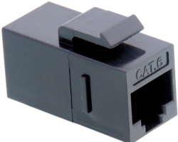 Roline VALUE RJ45 Keystone Modular Coupler Cat.6/Class E, UTP crni-0