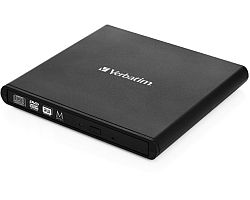 Verbatim DVD+/-RW vanjski snimač, M-Disc kompatibilan, USB2.0 crni