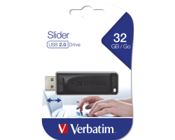Verbatim USB2.0 StorenGo Slider 32GB crni-1