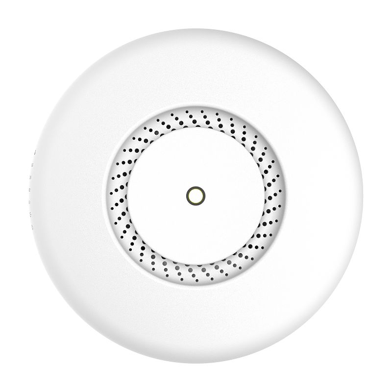 Mikrotik RBcAPGi-5acD2nD, cAP ac, 716MHz CPU, 128MB RAM, 2×GLAN (1×PoE-out), 2.4Ghz/5GHz 802.11b/g/n/an/ac, Dual Chain, RouterOS L4, zidno/stropno kućište, PSU, PoE inj.-9