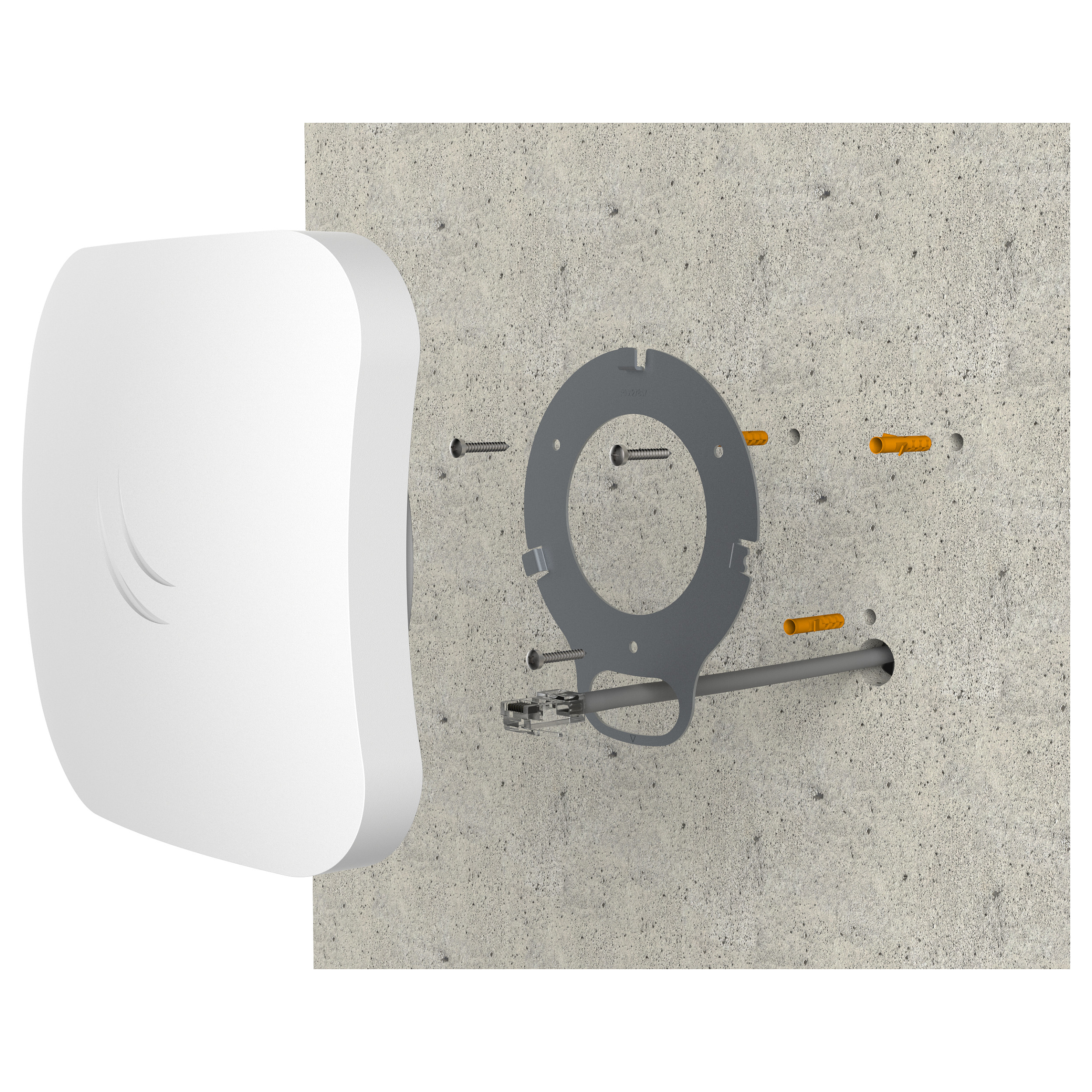 Mikrotik RBcAPGi-5acD2nD, cAP ac, 716MHz CPU, 128MB RAM, 2×GLAN (1×PoE-out), 2.4Ghz/5GHz 802.11b/g/n/an/ac, Dual Chain, RouterOS L4, zidno/stropno kućište, PSU, PoE inj.-10