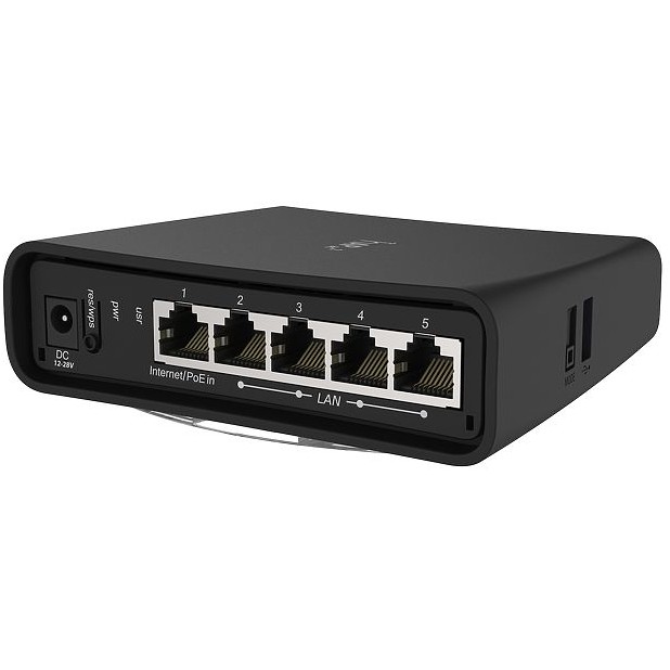 Mikrotik RBD52G-5HacD2HnD-TC, hAP ac2, 716MHz CPU, 128MB RAM, 5×G-LAN, 2.4Ghz/5GHz 802.11b/g/n/an/ac Dual Chain, integrirana antena, USB, RouterOS L4, unutarnje kućište, PSU-8
