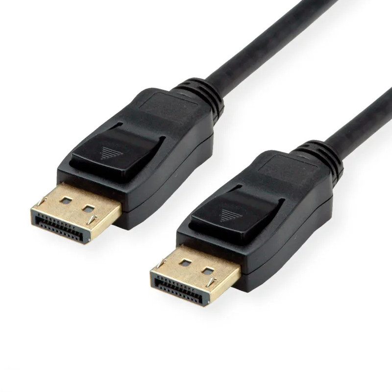 Roline VALUE DisplayPort kabel v1.4, DP-DP M/M, 1.0m crni-0