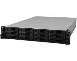 NAS server SYNOLOGY RS3618xs 12-bay, Intel Xeon D-1521 2.4GHz, 8GB DDR4 ECC, 4×G-LAN, Hot-Swap HDD