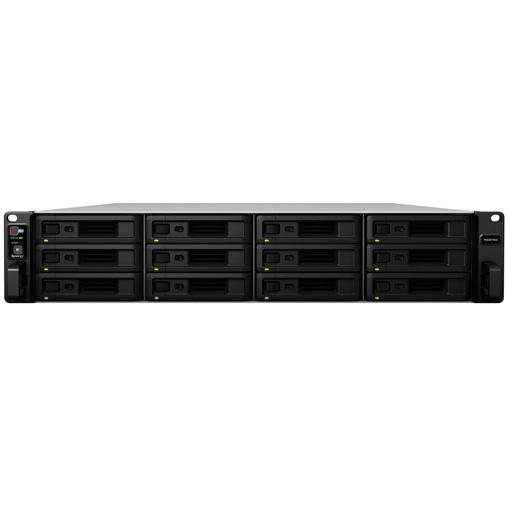 NAS server SYNOLOGY RS3618xs 12-bay, Intel Xeon D-1521 2.4GHz, 8GB DDR4 ECC, 4×G-LAN, Hot-Swap HDD-3