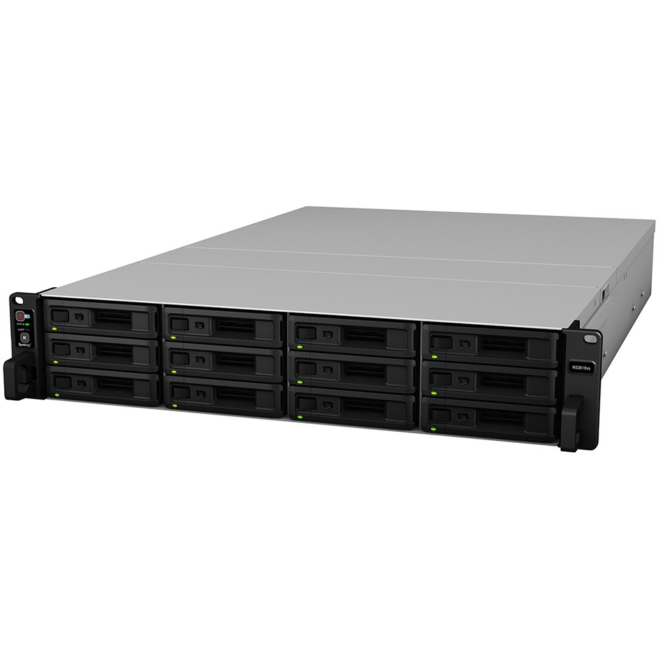 NAS server SYNOLOGY RS3618xs 12-bay, Intel Xeon D-1521 2.4GHz, 8GB DDR4 ECC, 4×G-LAN, Hot-Swap HDD-4