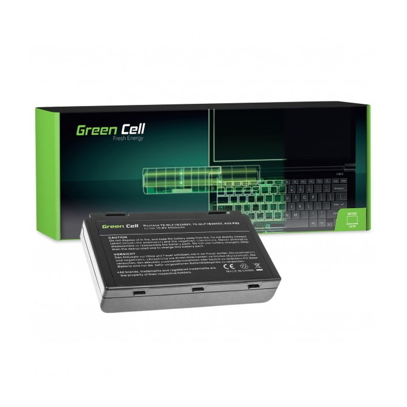 Baterija GREEN CELL AS01 4400 mAh 10.8V (11.1V) A32-F82 za Asus K40/K50/K50AB/K50C, K51/K51AC/K60/K70/X70/X5DC-0