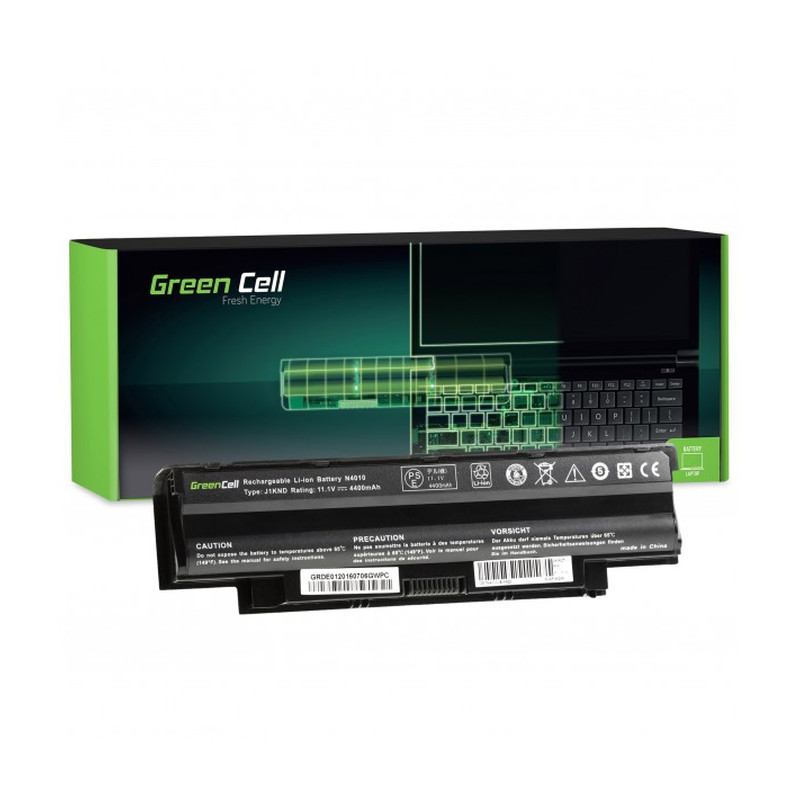 Baterija GREEN CELL DE01 4400 mAh 10.8V (11.1V) za Dell Inspiron 15 N5010 N5110 14R Vostro 3550-0