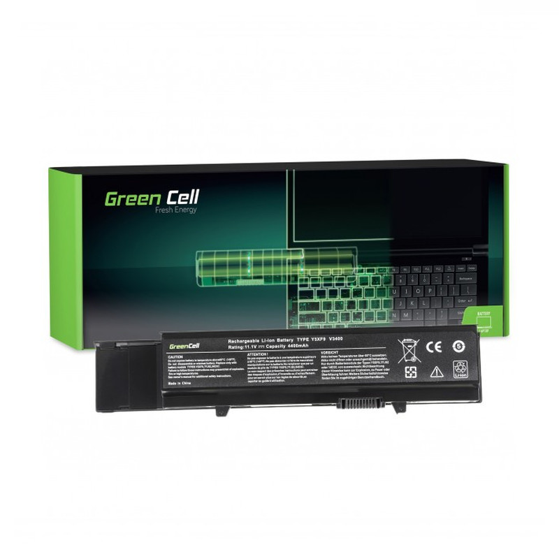 Baterija GREEN CELL DE19 4400 mAh 10.8V (11.1V) za DELL Vostro 3400 3500 3700 Inspiron 3700 8200 Precision M40 M50-0