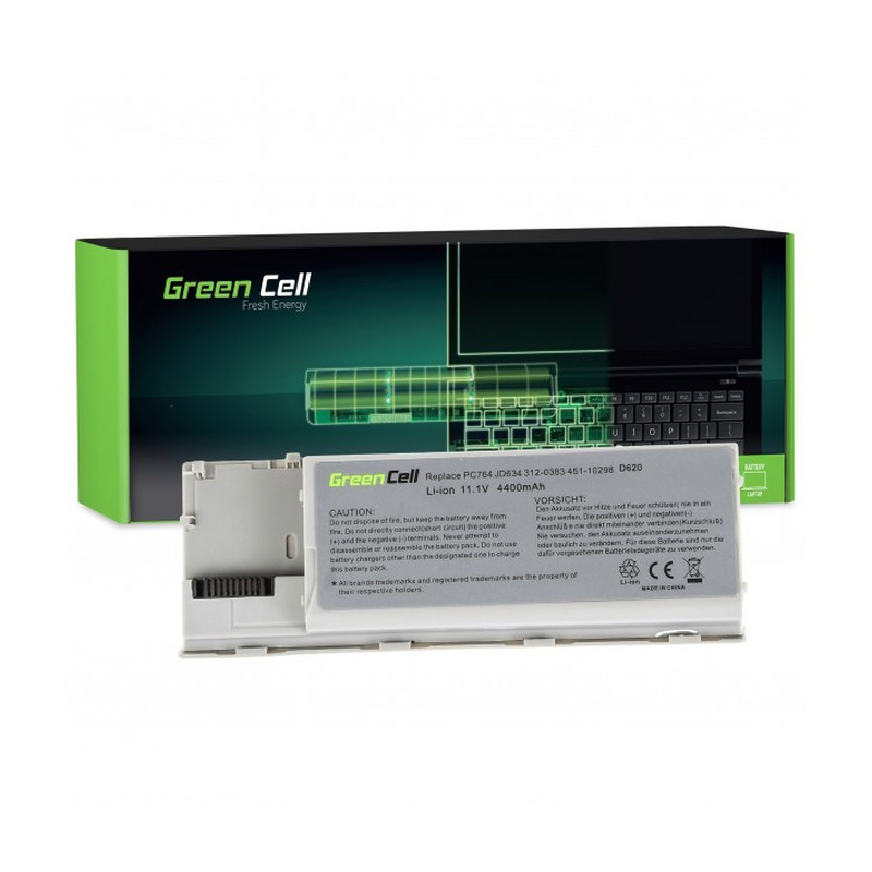 Baterija GREEN CELL DE24 4400 mAh 10.8V (11.1V) za Dell Latitude D620 D620 ATG D630 D630 ATG D630N D631 Precision M2300-1