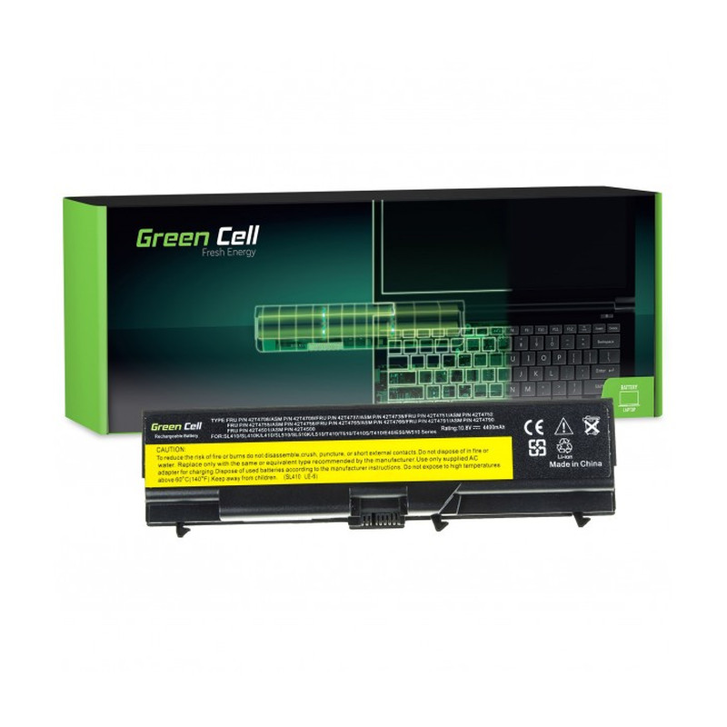 Green Cell (LE05) baterija 4400 mAh,10.8V (11.1V) 42T4795 za IBM Lenovo ThinkPad T410 T420 T510 T520 W510 Edge 14 15 E525-0