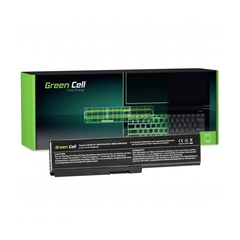 Green Cell (TS03) baterija 4400 mAh,10.8V (11.1V) PA3817U-1BRS PA3634U-1BRS za Toshiba Satellite C650 C650D C660 C660D L650D L655 L750-1