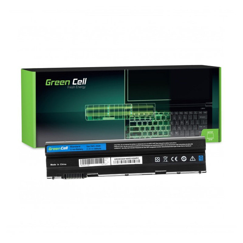 Baterija GREEN CELL DE04 4400 mAh 10.8V (11.1V) za Dell Inspiron 14R N5010 N7010 N7110 15R 5520 17R 5720 Latitude E6420 E6520-1