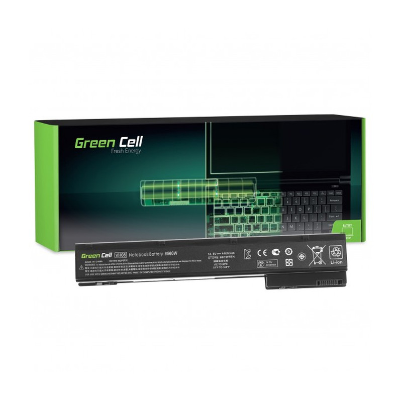 Baterija GREENCELL HP56 (kapacitet 4400 mAh, napon 14.4V, broj ćelija 8, tip Li-lon)-1