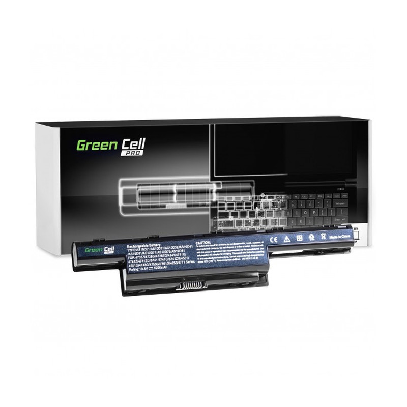 Baterija GREENCELL PRO AC06PRO (kapacitet 5200 mAh, napon 11.1V, tehnologija Li-Ion)-1