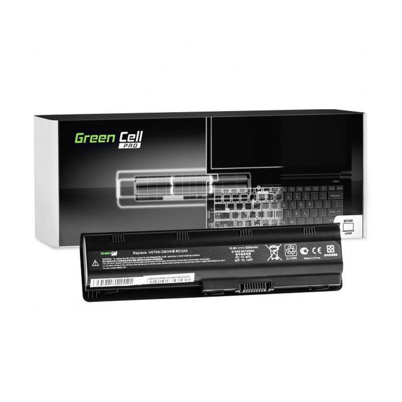 Baterija GREENCELL HP03PRO (kapacitet 5200 mAh, napon 10.8V (11.1V), tehnologija Li-Ion, broj ćelija 6)-0