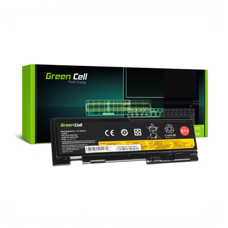 Baterija GREENCELL LE83 (kapacitet 4400 mAh, napon 11.1V, tehnologija Li-Ion)-1