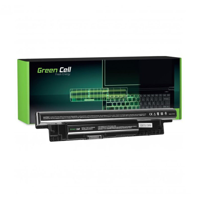 Baterija GREEN CELL DE109 2200 mAh 14.4V (14.8V) XCMRD za Dell Inspiron 15 3521 3537 15R 5521 5535 5537 17 3721 5749 17R 5721 5735 5737-1