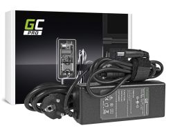 Green Cell PRO (AD15P) AC adapter 90W, 19V/4.74A, 7.4mm-5.0mm-0