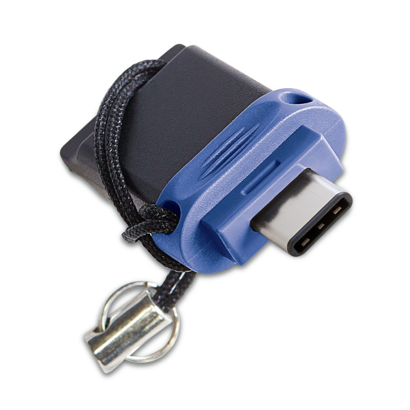 Verbatim USB3.0/USB-C StorenGo Dual 64GB crno-plavi-1