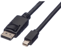 Roline DisplayPort kabel, DP - Mini DP, M/M, 5.0m crni