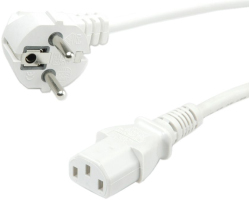Roline VALUE naponski kabel, ravni IEC320 C13, 1.8m bijeli