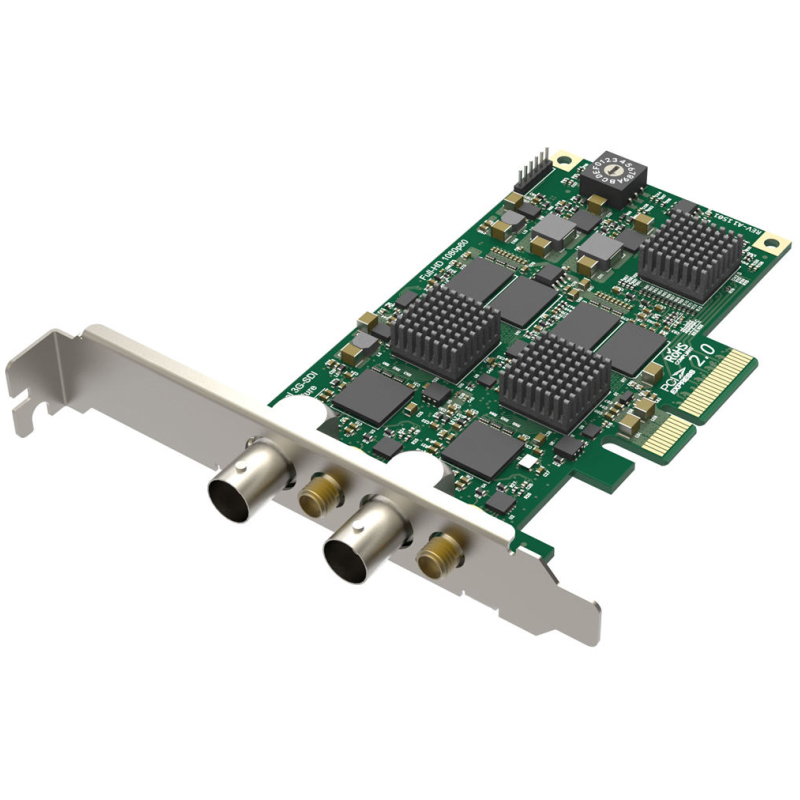 Video capture card MAGEWELL Pro capture dual SDI (PCIe Gen2 x4, 2-channel SD/HD/3G/2K SDI)-0