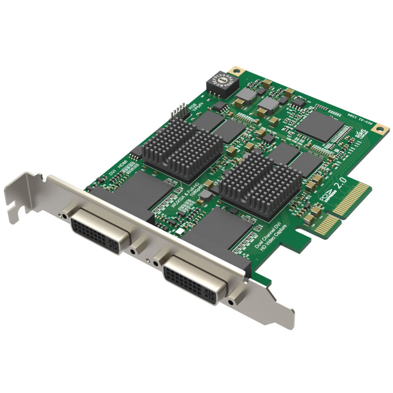 Video capture MAGEWELL Pro capture dual DVI (PCIe Gen2 x4, 2-channel HDMI/DVI/VGA/YPbPr/CVBS)-1
