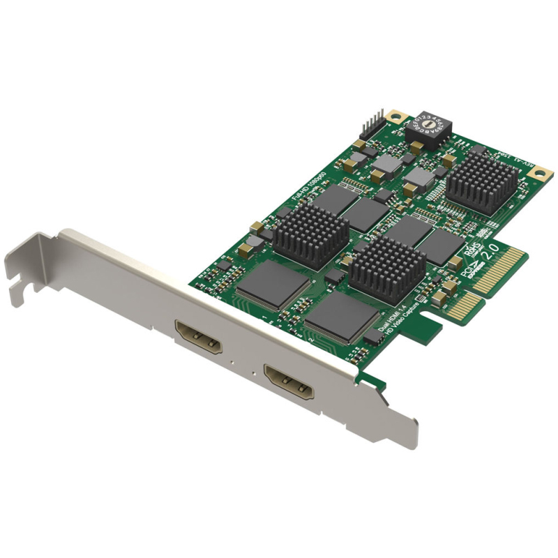 Video capture MAGEWELL Pro capture dual HDMI (PCIe Gen2 x4, 2-channel HDMI, Windows/Linux/Mac)-0