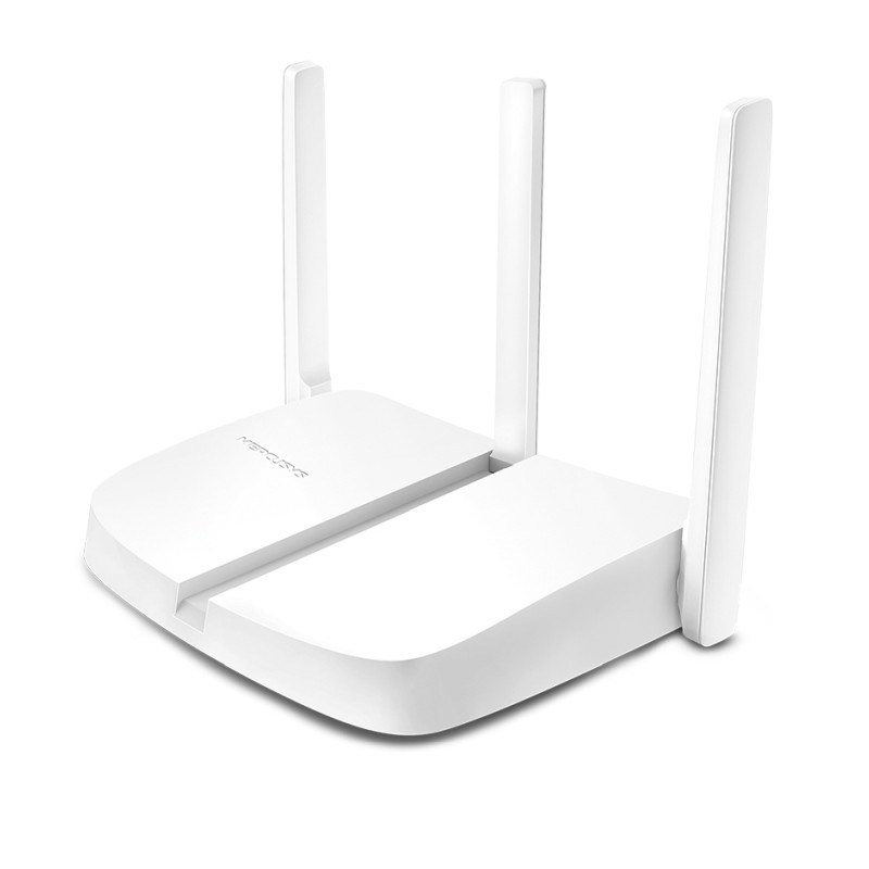 Router MERCUSYS bežični N 300Mbps (2.4GHz), 802.11n/g/b, 1×WAN, 3×LAN, 3×fiksna antena-0