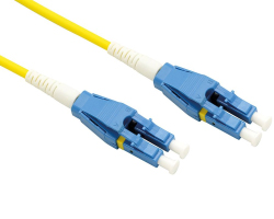 Roline optički kabel 9/125µm LC/LC singlemode Duplex, LSOH, 1.0m žuti