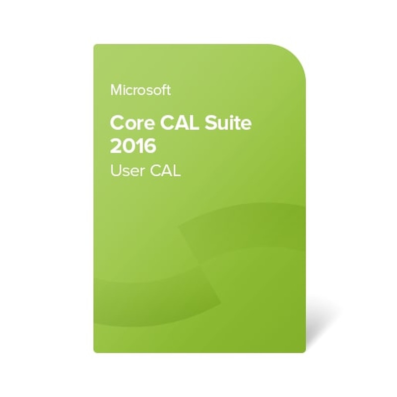 Licenca MICROSOFT Core 2016 User CAL ESD-0
