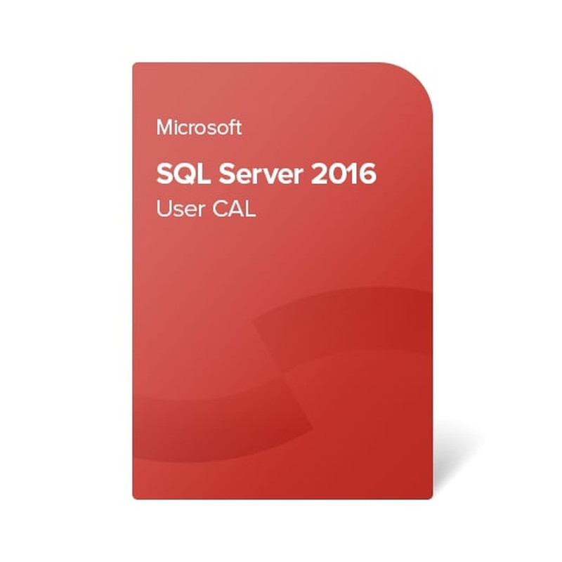 Licenca MICROSOFT SQL Server 2016 User CAL ESD-0