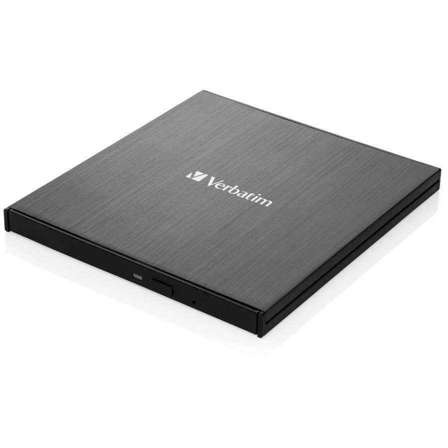Verbatim Blu-Ray Slimline Ultra HD 4K vanjski snimač, M-Disc kompatibilan, USB3.1 crni-1