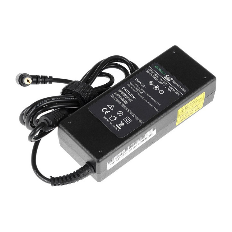Green Cell (AD02P) Acer AC adapter 90W, 19V/4.74A, 5.5mm-1.7mm-3