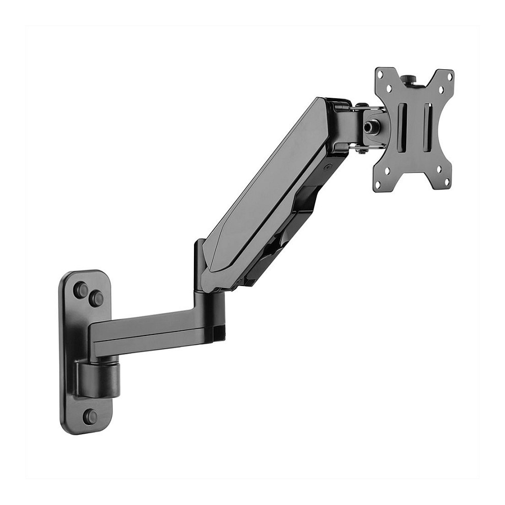 zidni nosač za monitor ROLINE VALUE, 5 spojeva, Pivot, nosivost 8kg crni-2