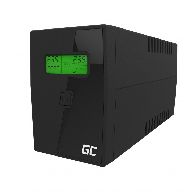 Green Cell UPS Micropower 600VA/360W, Line Interactive AVR, LCD-1