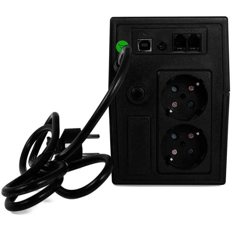 Green Cell UPS Micropower 600VA/360W, Line Interactive AVR, LCD-2