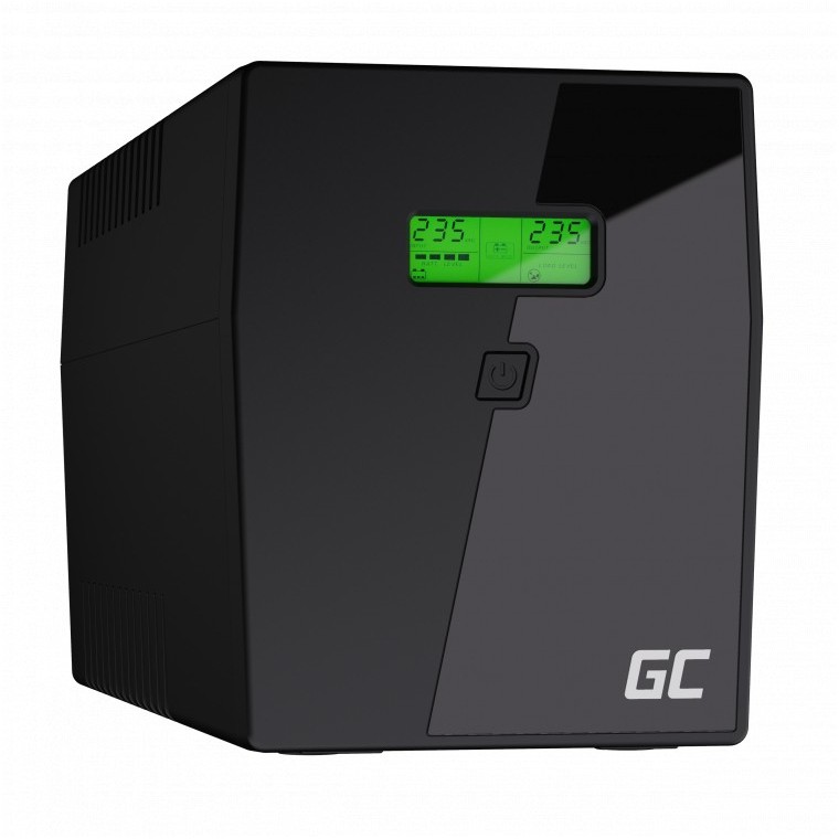 Green Cell UPS Micropower 1500VA/900W, Line Interactive AVR, LCD-0