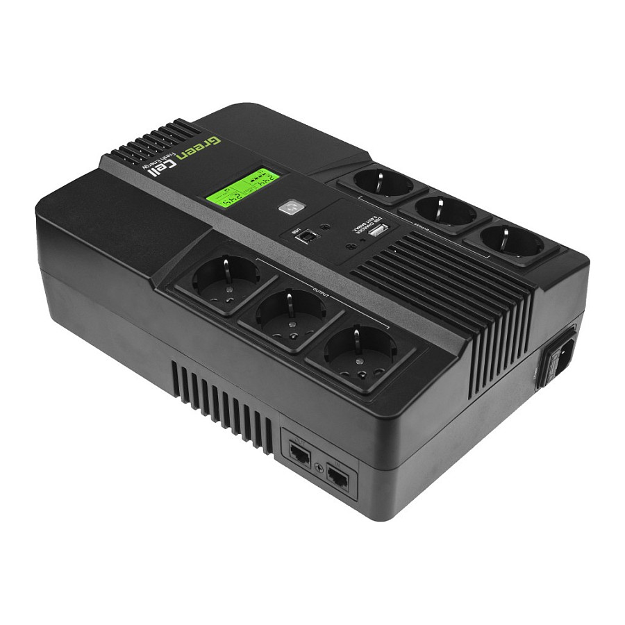 UPS GREEN CELL AiO 600VA/360W Line Interactive AVR LCD-4