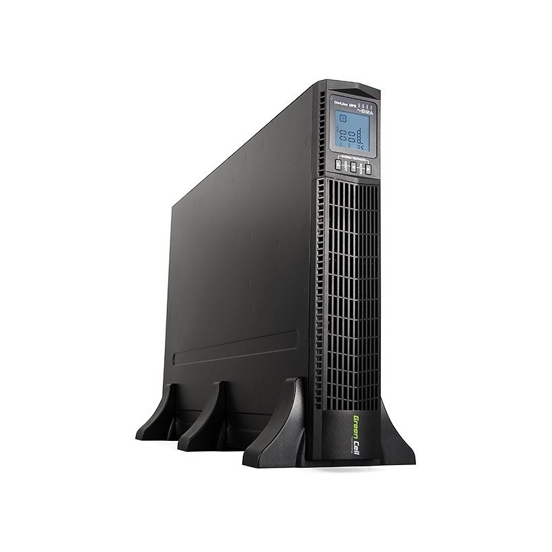 Green Cell UPS Online RTII 3000VA/2700W, LCD-6