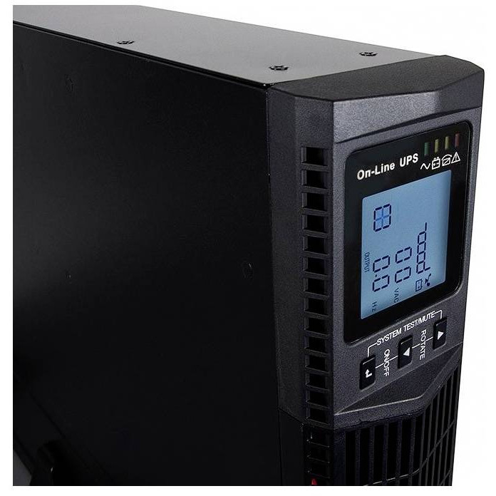 Green Cell UPS Online RTII 3000VA/2700W, LCD-4