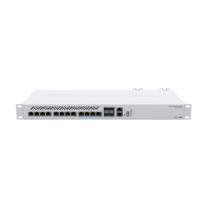 Prekidač MIKROTIK CRS312-4C+8XG-RM (8×1G/2.5G/5G/10G RJ45, 4×combo ports, dual boot, 1U rackmount)-2