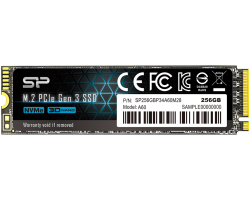 Silicon Power A60 256GB SSD M.2 2280 PCIe NVMe Gen3x4-0