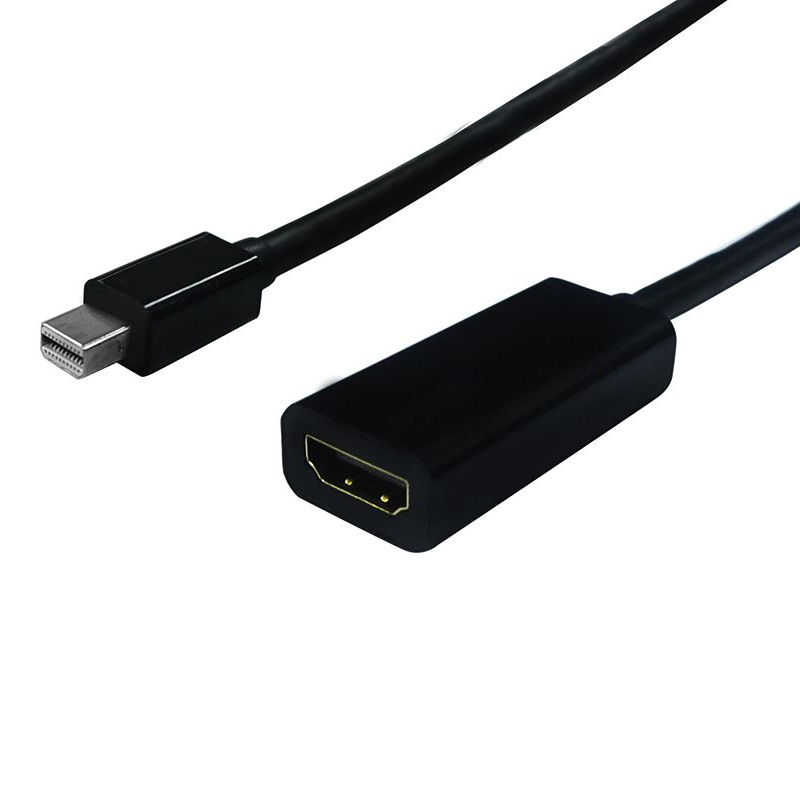 STANDARD adapter/kabel Mini DisplayPort - HDMI, M/F, 0.1m-1