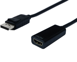Adapter STANDARD DisplayPort - HDMI (0.15m, DisplayPort muški, HDMI ženski, DisplayPort verzija 1.2)