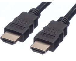 Roline VALUE UltraHD HDMI kabel sa mrežom, M/M crni, 5.0m