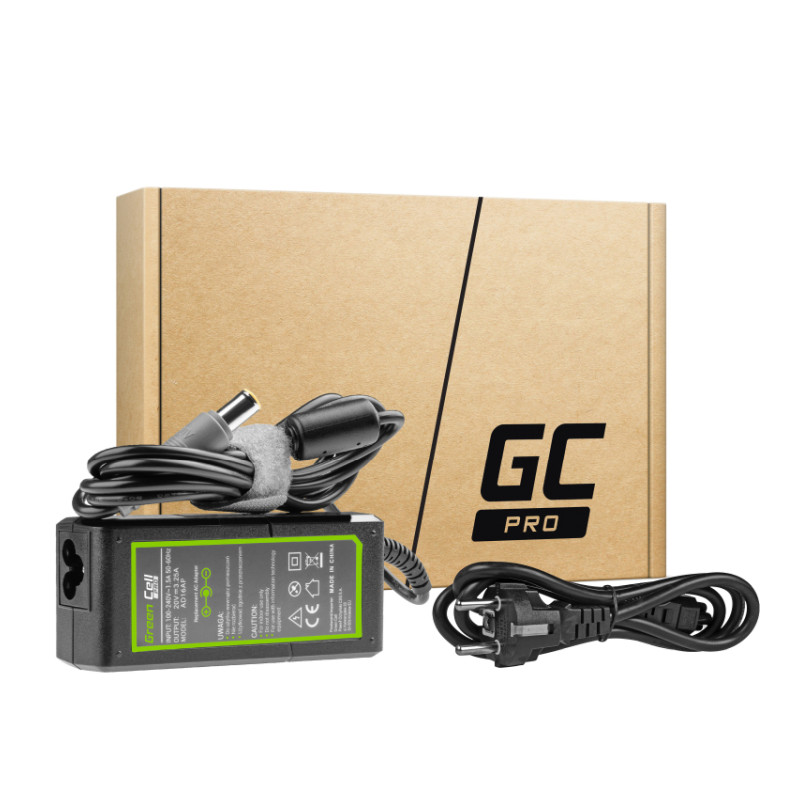 Green Cell (AD16AP) AC adapter 65W za Lenovo prijenosnike, 20V/3.25A , 7.7mm - 5.5mm-0