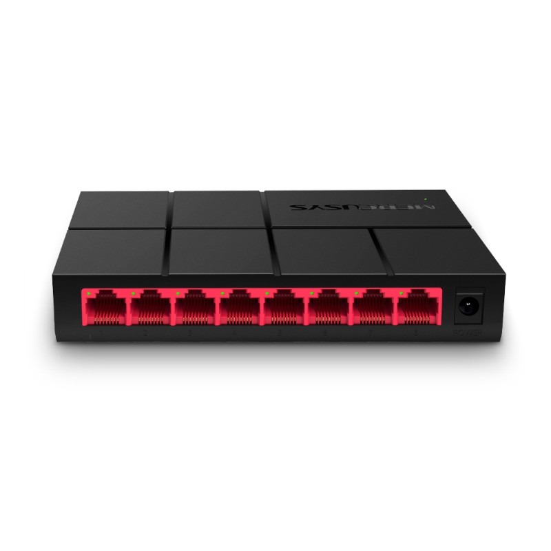 Mercusys 8-port Gigabit mini Desktop preklopnik (Switch), 8×10/100/1000M RJ45 ports, plastično kućište-1