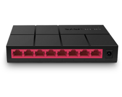 Mercusys 8-port Gigabit mini Desktop preklopnik (Switch), 8×10/100/1000M RJ45 ports, plastično kućište-0